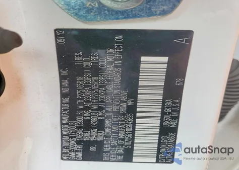 2013 Toyota Sequoia Sr5 из США, поврежденный, VIN 5TDZY5G11DS043695